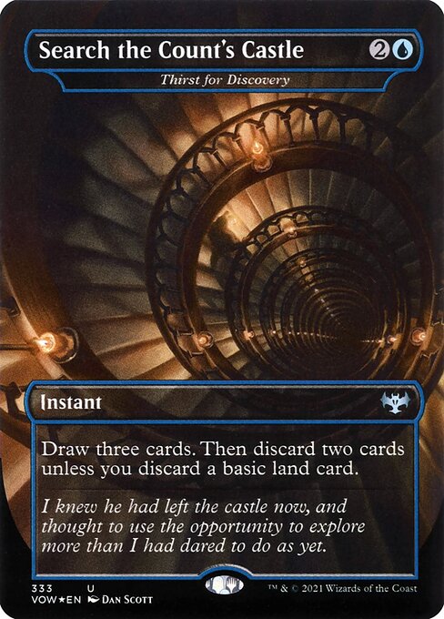 Thirst for Discovery (333) [Innistrad: Crimson Vow] [Borderless]