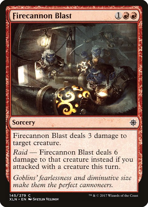 Firecannon Blast (145) [Ixalan]