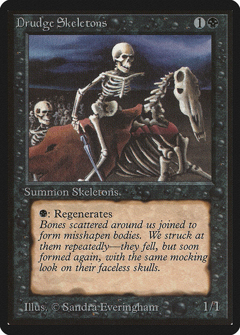 Drudge Skeletons (107) [Limited Edition Beta]