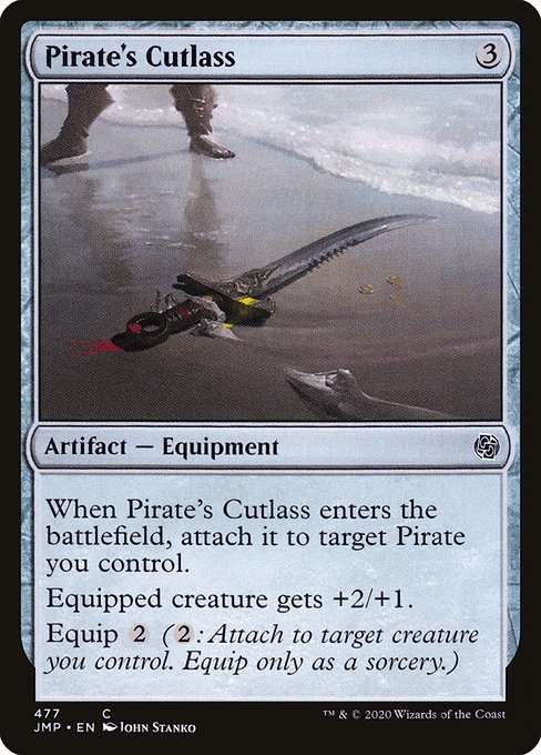 Pirate's Cutlass (477) [Jumpstart]