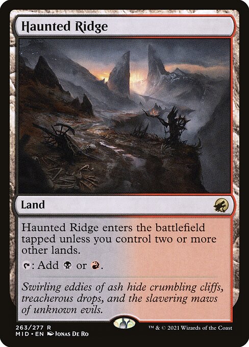 Haunted Ridge (263) [Innistrad: Midnight Hunt]