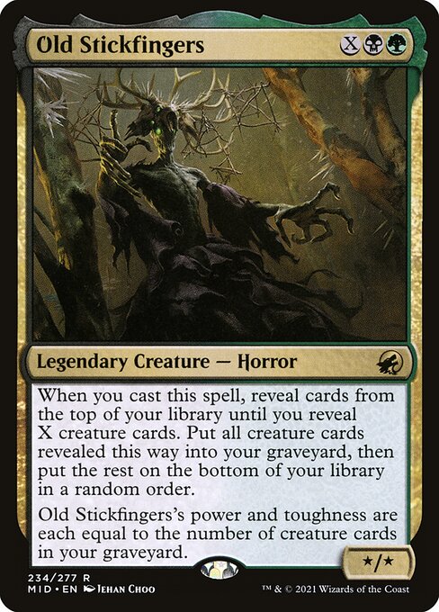 Old Stickfingers (234) [Innistrad: Midnight Hunt]