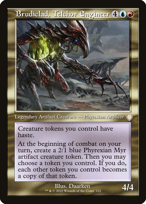 Brudiclad, Telchor Engineer (122) [The Brothers' War Commander]