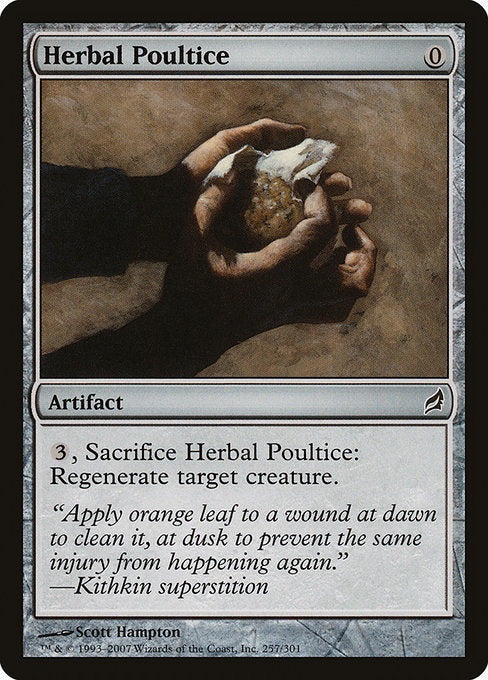 Herbal Poultice (257) [Lorwyn]