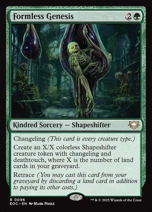 Formless Genesis (96) [Edge of Eternities Commander]