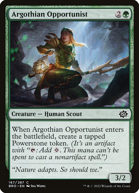 Argothian Opportunist (167) [The Brothers' War]