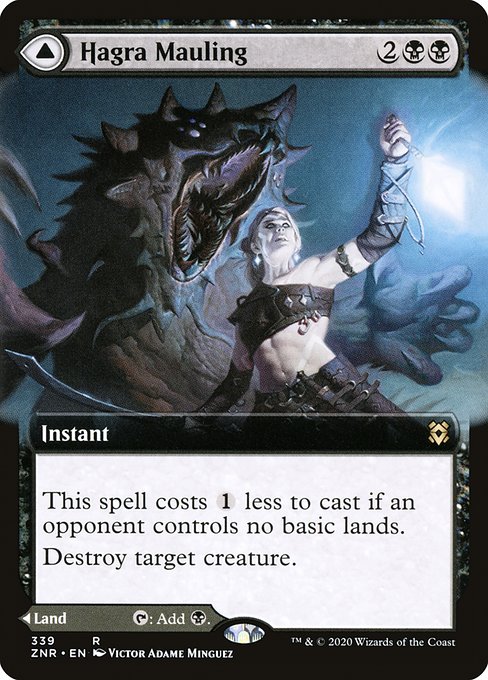 Hagra Mauling // Hagra Broodpit (339) [Zendikar Rising] [Extended Art]