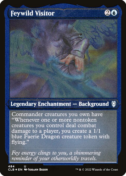 Feywild Visitor (484) [Commander Legends: Battle for Baldur's Gate]