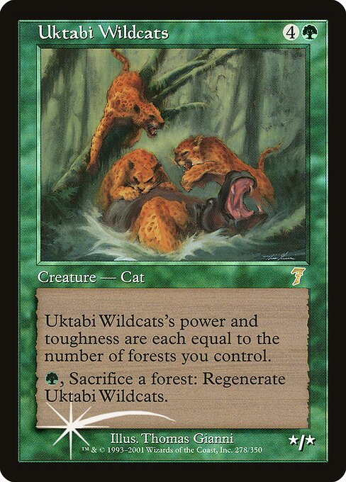Uktabi Wildcats (278★) [Seventh Edition]