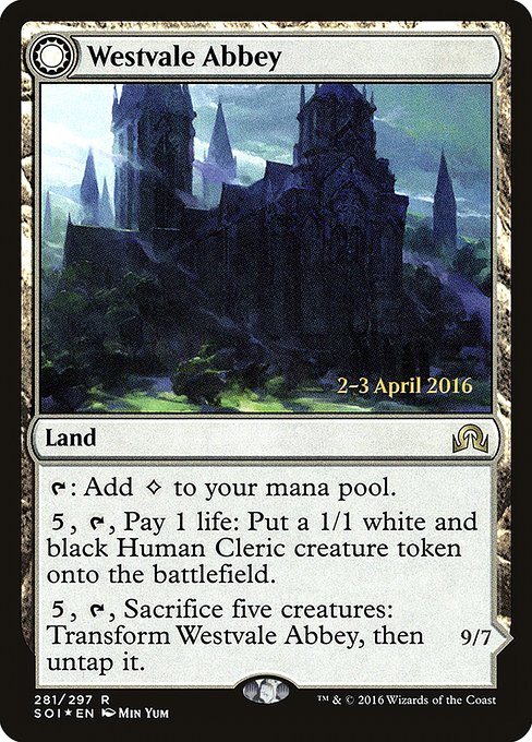 Westvale Abbey // Ormendahl, Profane Prince (281s) [Shadows over Innistrad Promos]