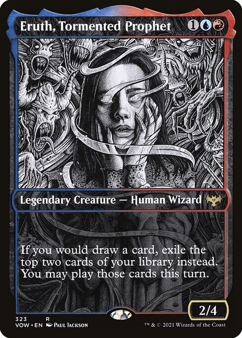 Eruth, Tormented Prophet (323) [Innistrad: Crimson Vow] [Showcase]