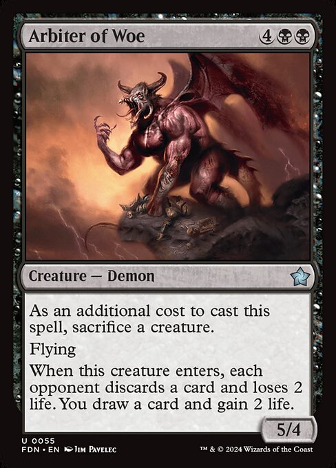 Arbiter of Woe (55) [Foundations]