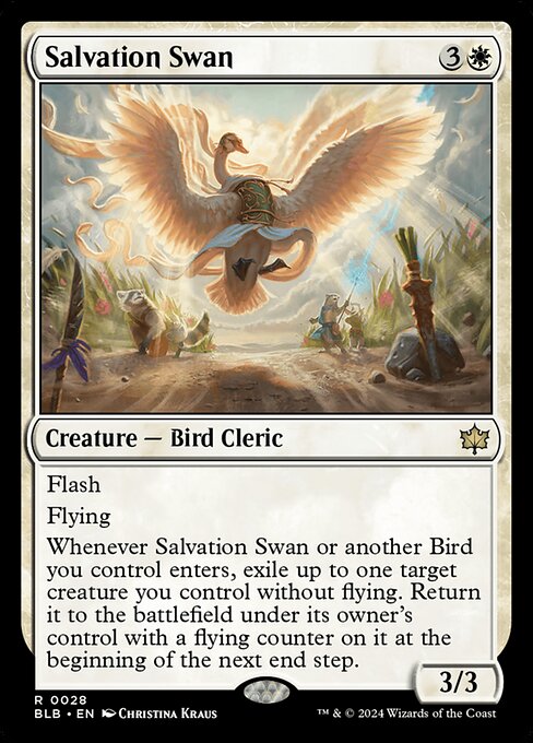 Salvation Swan (28) [Bloomburrow]