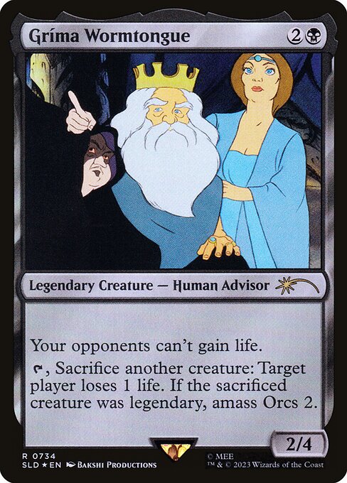 Gríma Wormtongue (734) [Secret Lair Drop]