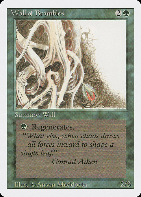 Wall of Brambles (224) [Revised Edition]
