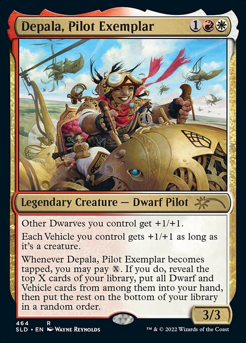 Depala, Pilot Exemplar (464) [Secret Lair Drop]