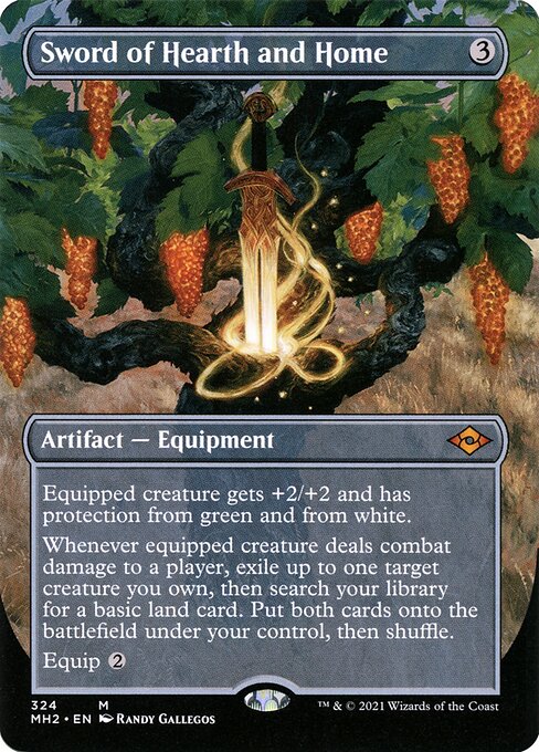 Sword of Hearth and Home (324) [Modern Horizons 2] [Borderless]