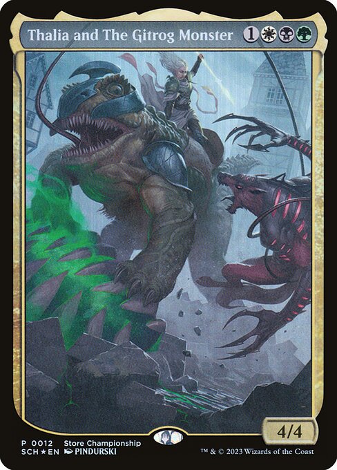 Thalia and The Gitrog Monster (12) [Store Championships]
