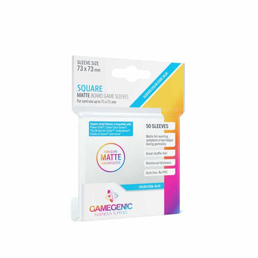 Gamegenic Matte Square Sleeves (50ct) 73mm x 73mm image 0