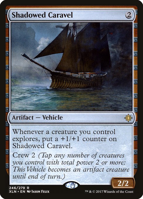 Shadowed Caravel (246) [Ixalan]