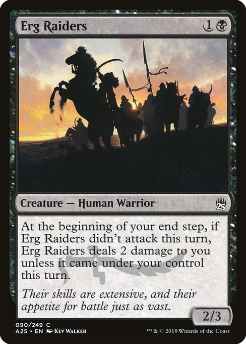 Erg Raiders (90) [Masters 25]