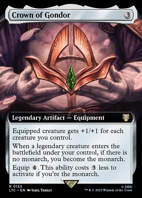 Crown of Gondor (155) [Tales of Middle-earth Commander] [Extended Art]