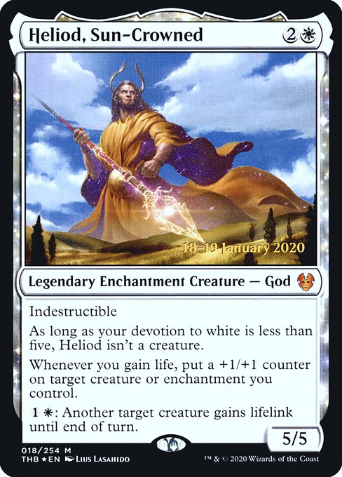 Heliod, Sun-Crowned (18s) [Theros Beyond Death Promos]
