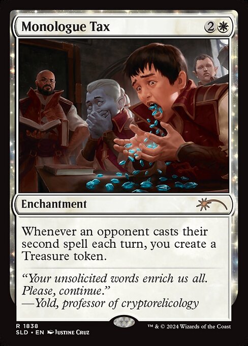 Monologue Tax (1838) [Secret Lair Drop]