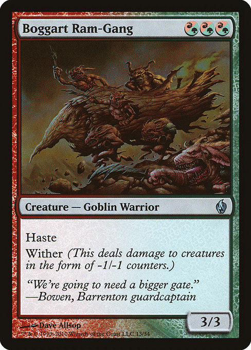 Boggart Ram-Gang (13) [Premium Deck Series: Fire and Lightning]