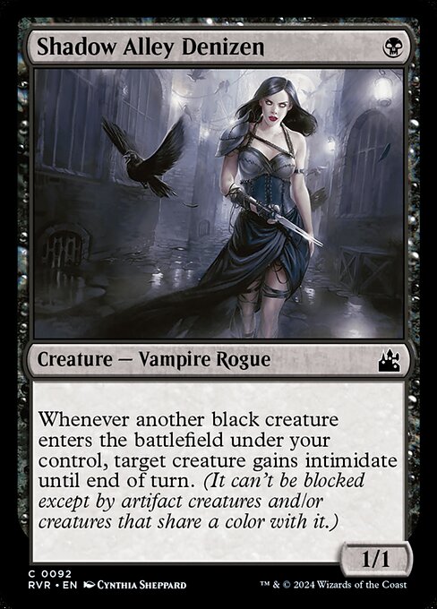 Shadow Alley Denizen (92) [Ravnica Remastered]