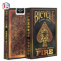 Bicycle Element Fire Playing Cards image 0