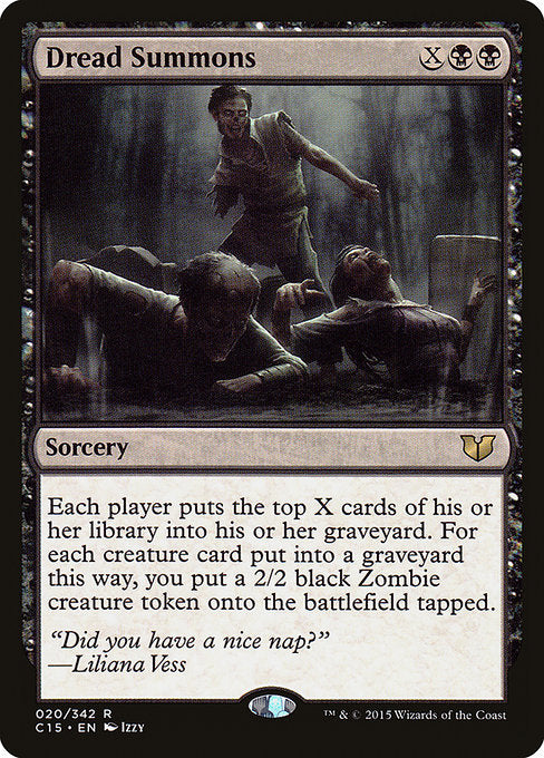 Dread Summons (20) [Commander 2015]