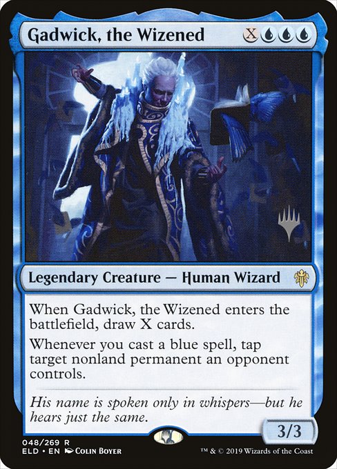 Gadwick, the Wizened (48p) [Throne of Eldraine Promos]