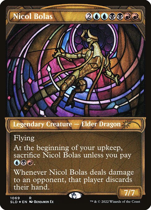 Nicol Bolas (1069) [Secret Lair Drop] [Showcase]