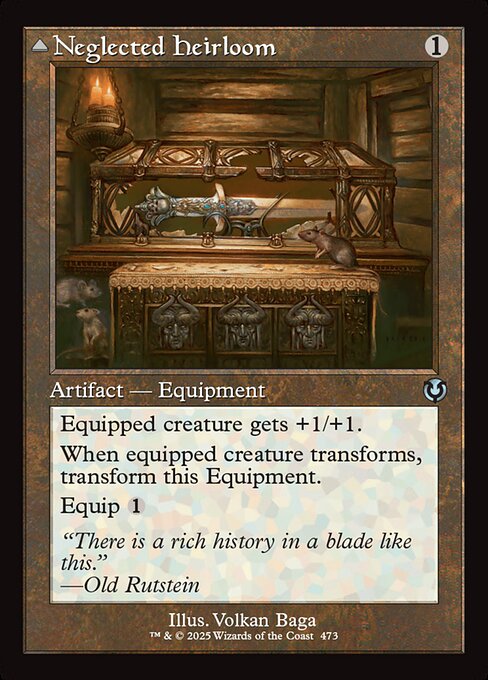 Neglected Heirloom // Ashmouth Blade (473) [Innistrad Remastered]