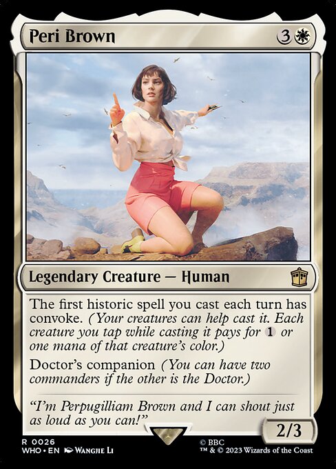 Peri Brown (26) [Doctor Who]