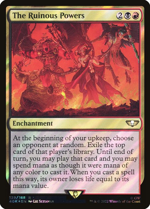The Ruinous Powers (139★) [Warhammer 40,000 Commander]