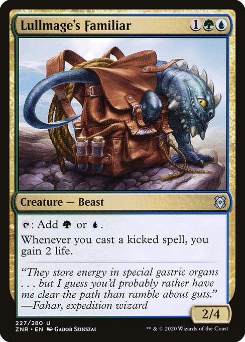 Lullmage's Familiar (227) [Zendikar Rising]