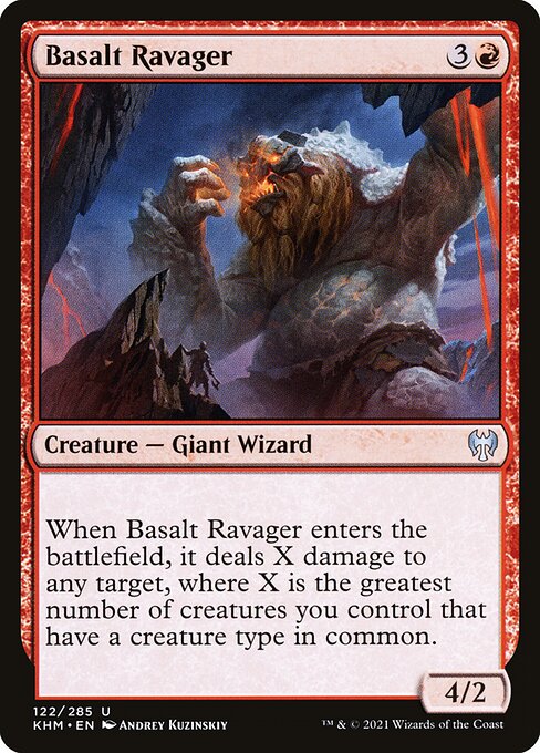 Basalt Ravager (122) [Kaldheim]