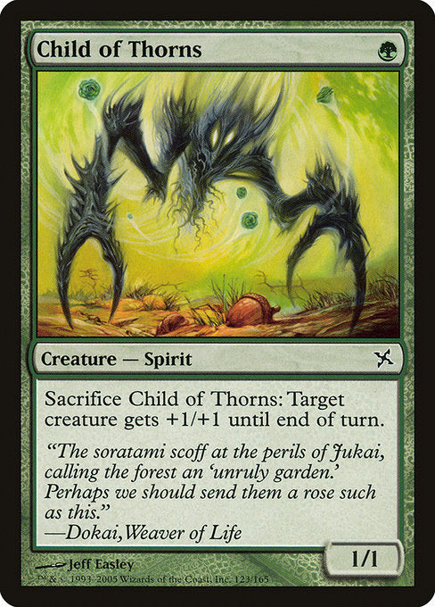 Child of Thorns (123) [Betrayers of Kamigawa]