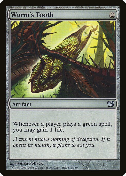 Wurm's Tooth (316★) [Ninth Edition]