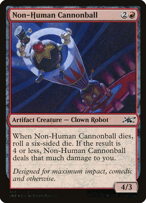 Non-Human Cannonball (401) [Unfinity]