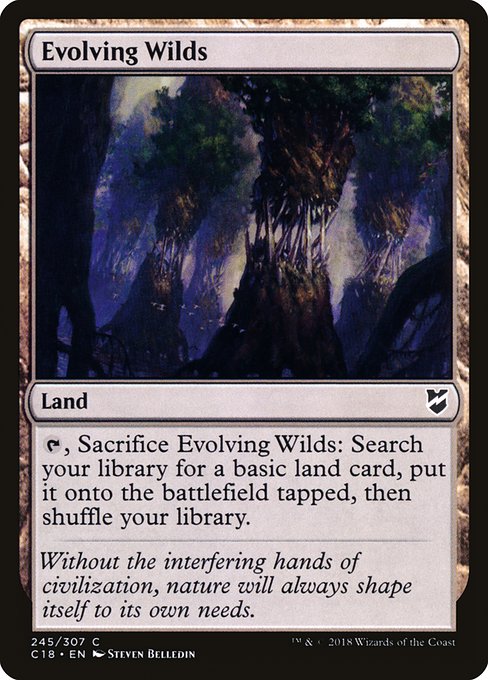 Evolving Wilds (245) [Commander 2018]