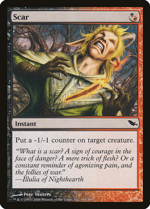 Scar (194) [Shadowmoor]