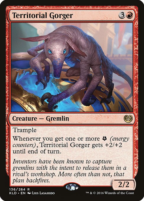 Territorial Gorger (136) [Kaladesh]