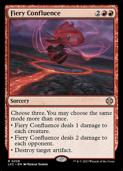 Fiery Confluence (226) [The Lost Caverns of Ixalan Commander]