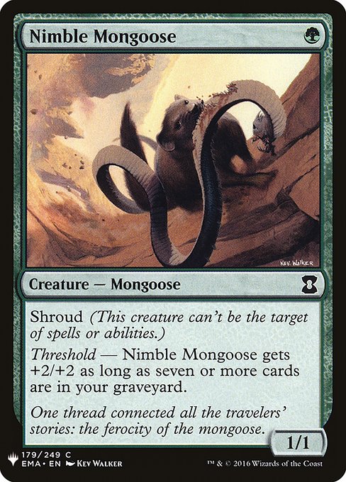 Nimble Mongoose (EMA-179) [The List]