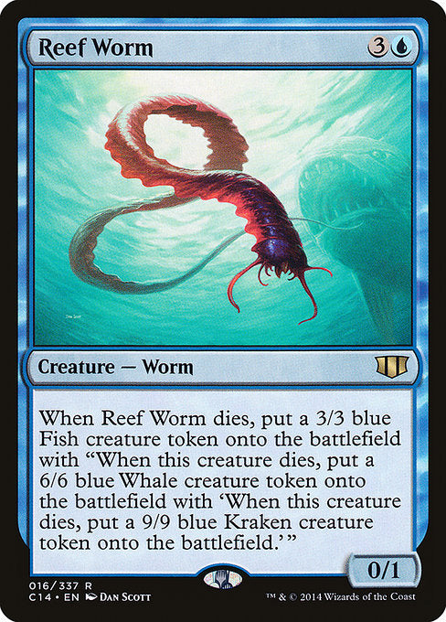 Reef Worm (16) [Commander 2014]