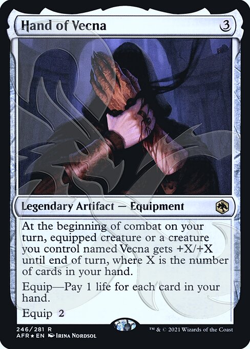 Hand of Vecna (246a) [Adventures in the Forgotten Realms Promos]