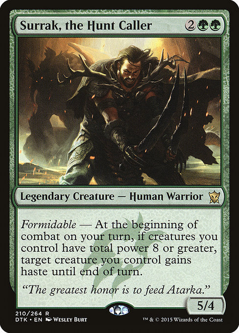 Surrak, the Hunt Caller (210) [Dragons of Tarkir]